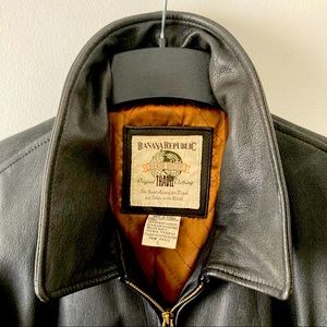 Men’s Leather Winter Coat.